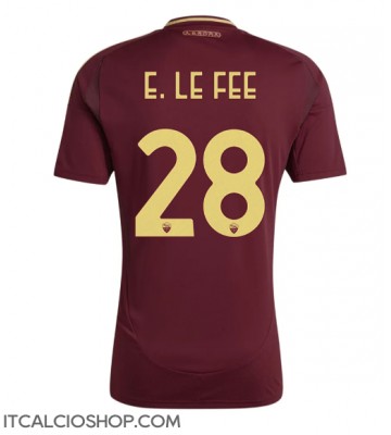 AS Roma Enzo Le Fee #28 Prima Maglia 2024-25 Manica Corta